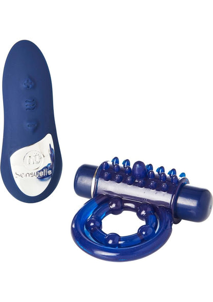 Nu Sensuelle Bullet Ring Rechargeable Cock Ring With Remote Control