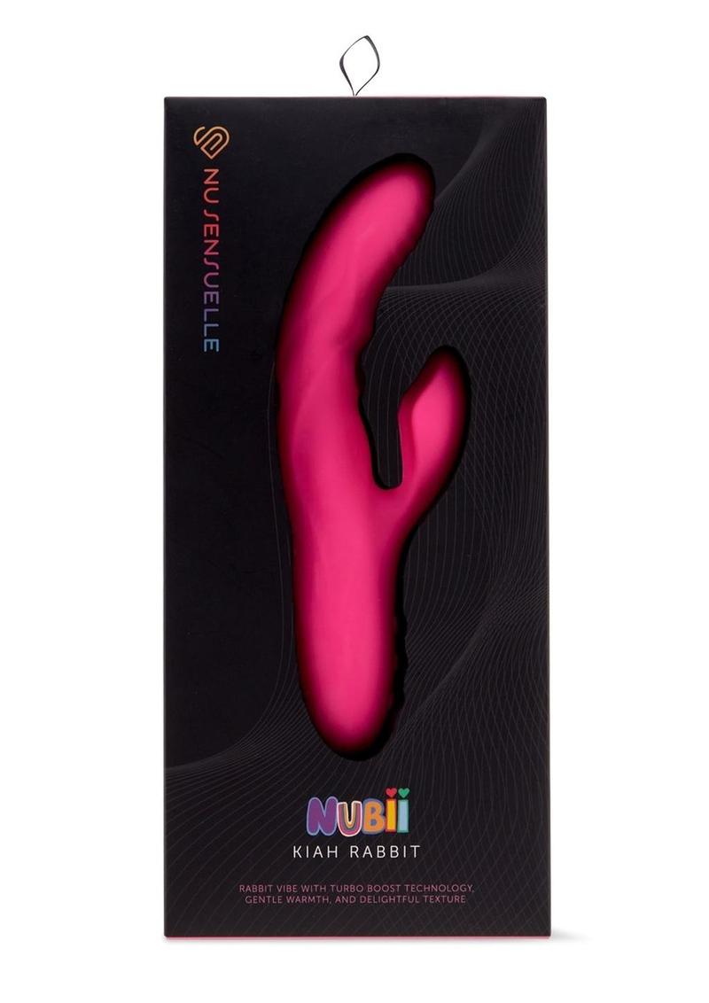 Nu Sensuelle Nubii Kiah Rabbit Rechargeable Silicone Rabbit Vibrator