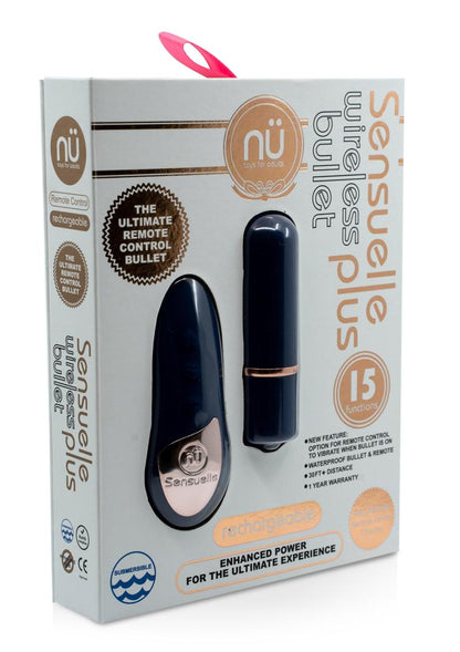 Nu Sensuelle Wireless Bullet Plus with Remote Control Vibrators