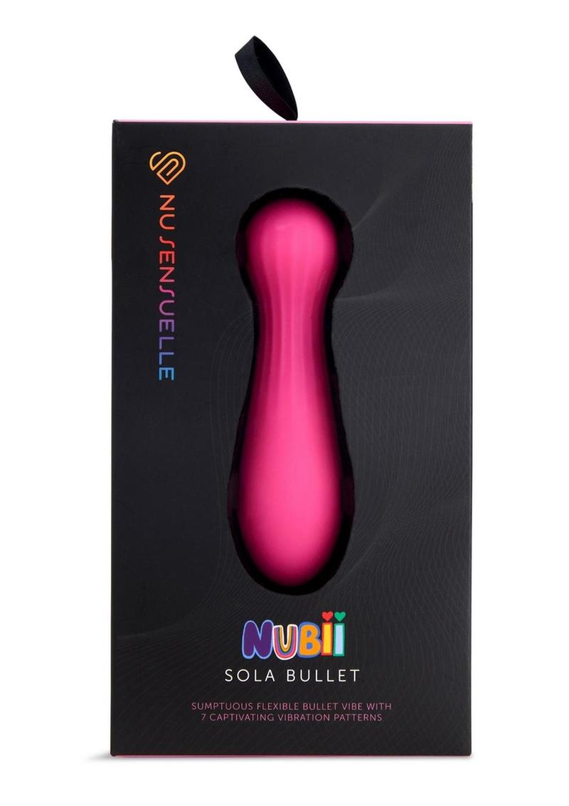 Nu Sensuelle Nubii Sola Flexible Rechargeable Bullet Vibrator