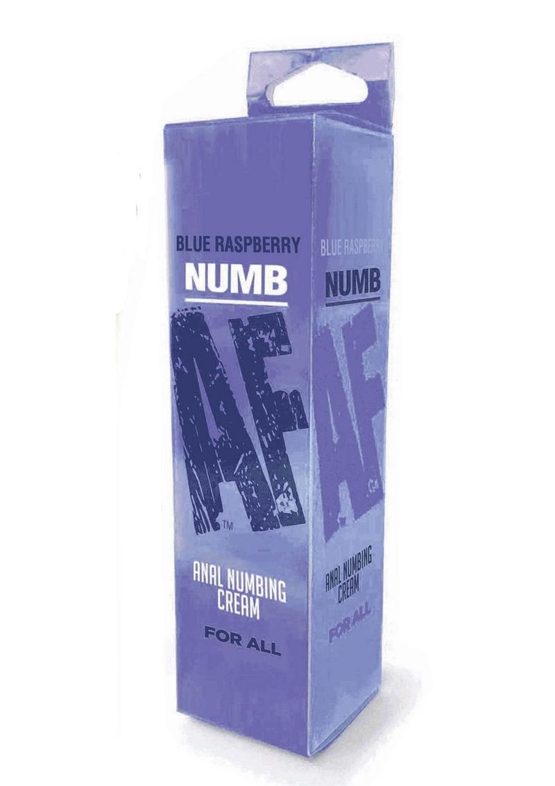 Numb AF Blue Raspberry Anal Numbing Cream  For Comfort Anal Play