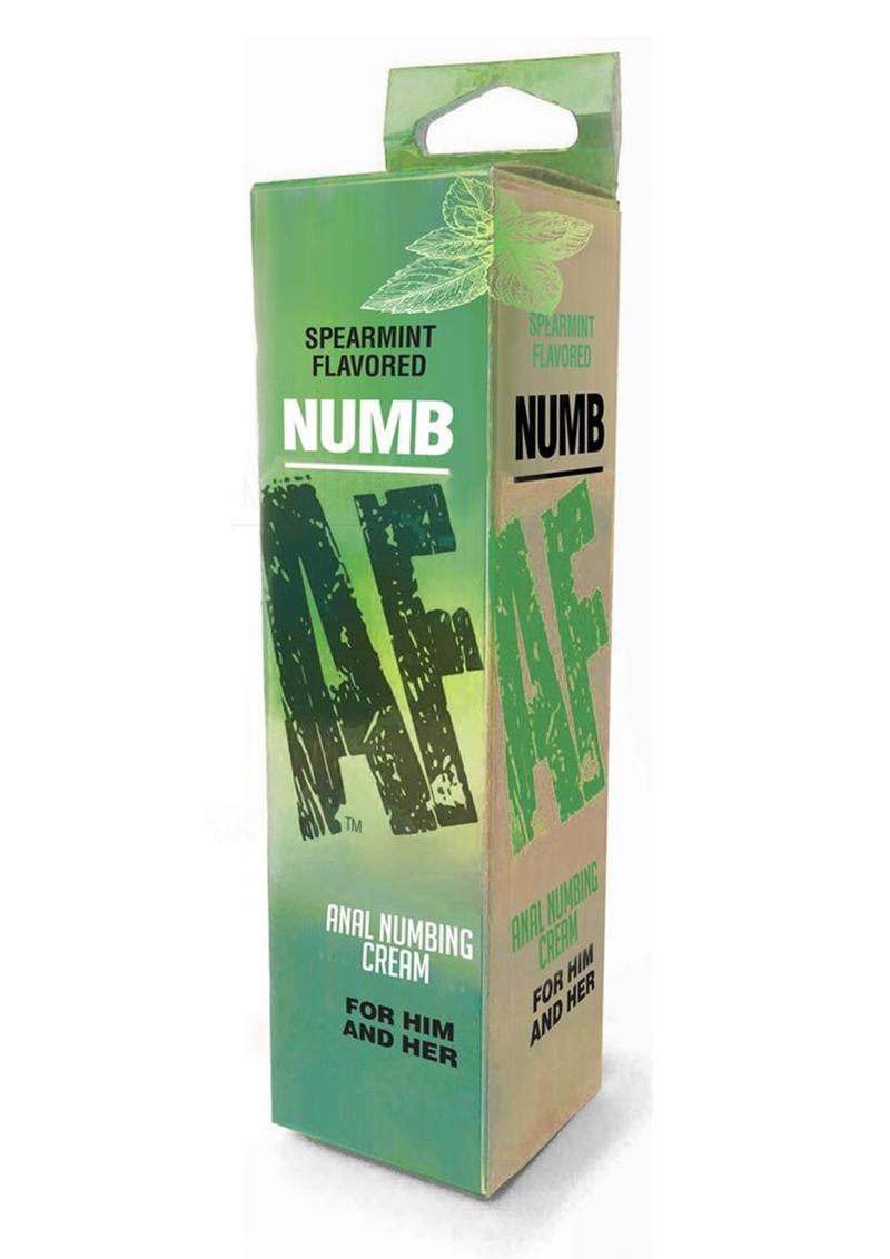 Numb AF Spearmint Flavored Anal Numbing Cream 1.5oz