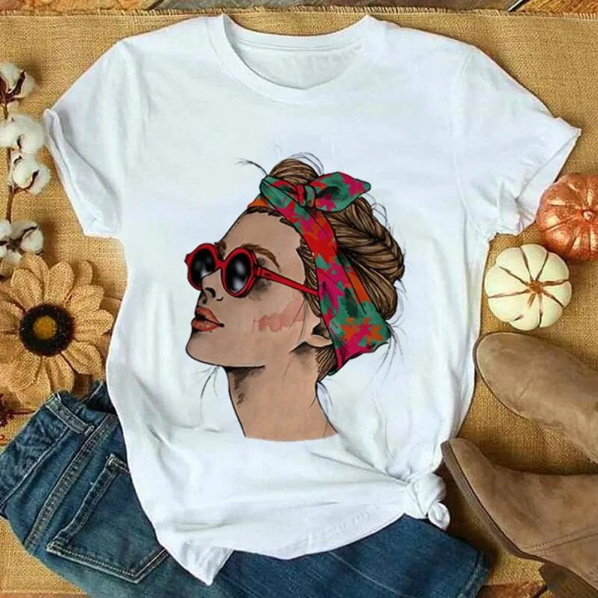 O-Neck Harajuku T-shirt