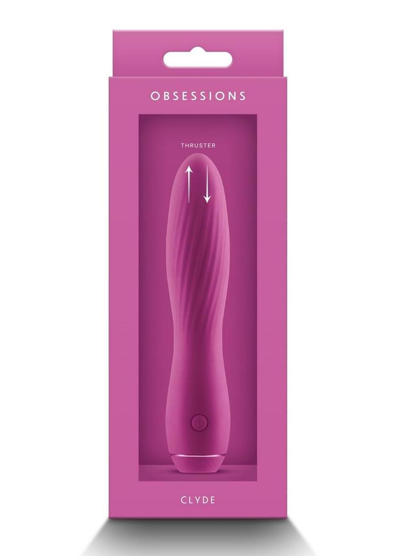 Obsessions Clyde Rechargeable Silicone Thruster Vibrator