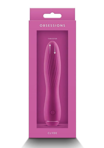Obsessions Clyde Rechargeable Silicone Thruster Vibrator