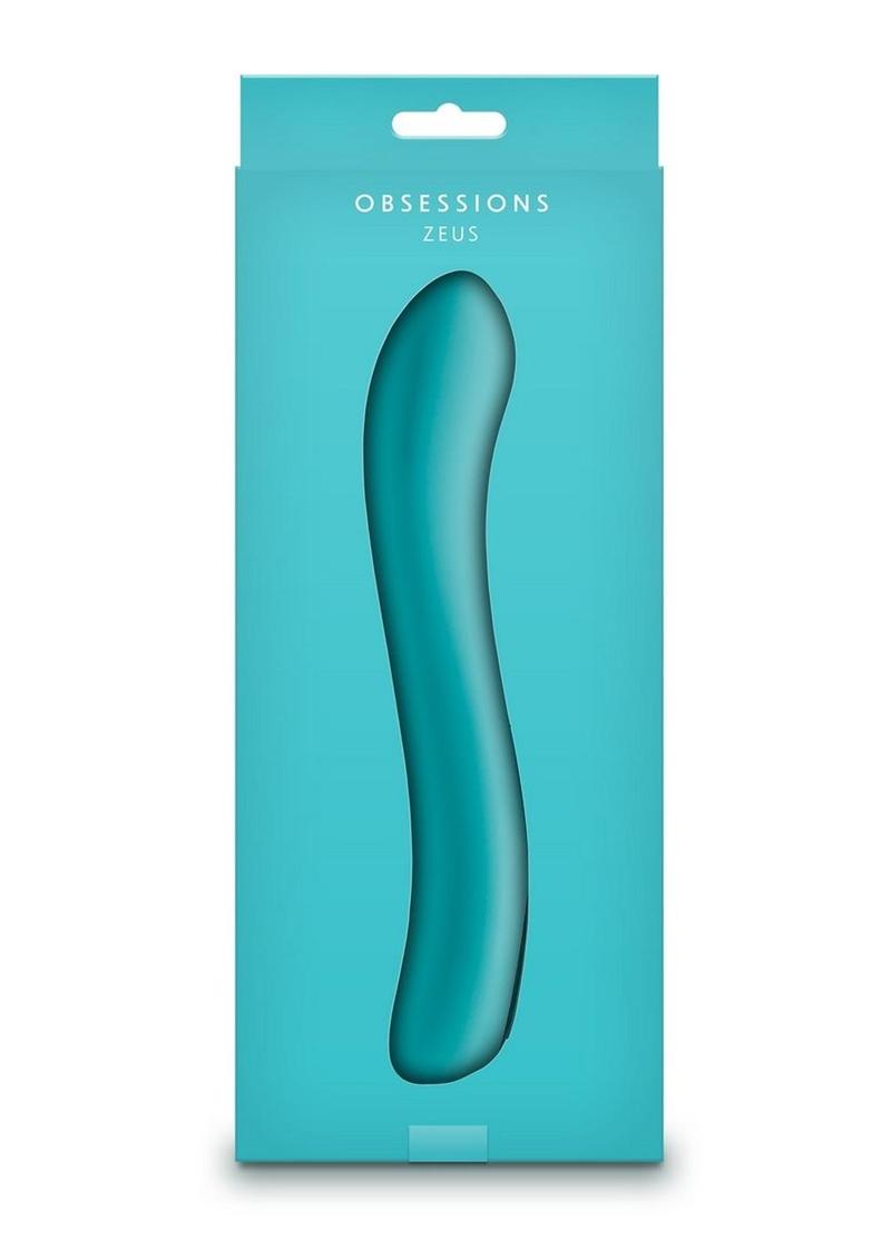 Obsessions Zeus  Silicone Vibrator Teal