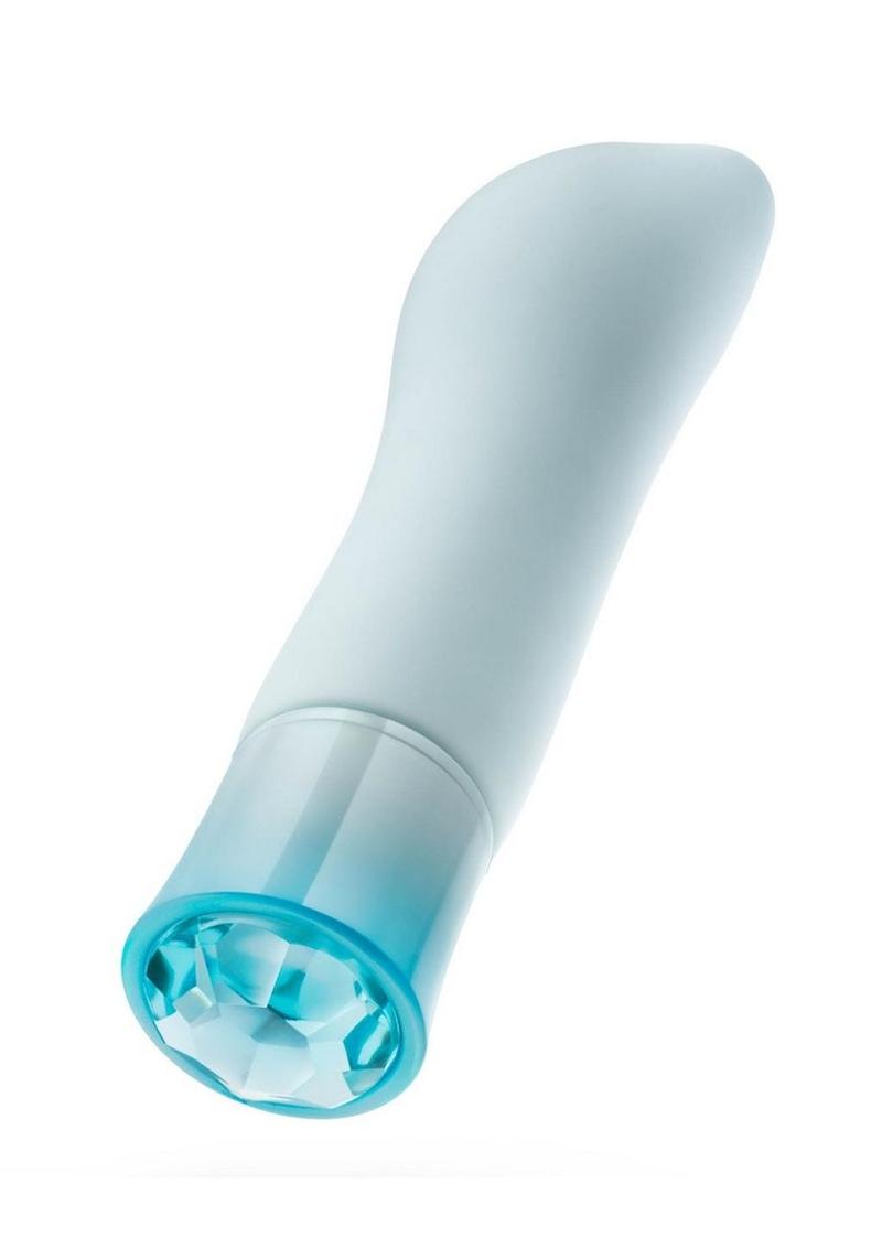 Oh My Gem Ardor Rechargeable Silicone Vibrator – Aquamarine
