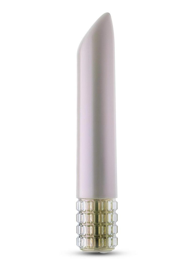 Oh My Gem Bold Rechargeable Bullet Vibrator - Diamond White