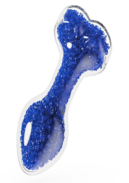 Oh My Gem Prestige Glass Anal Plug Blue
