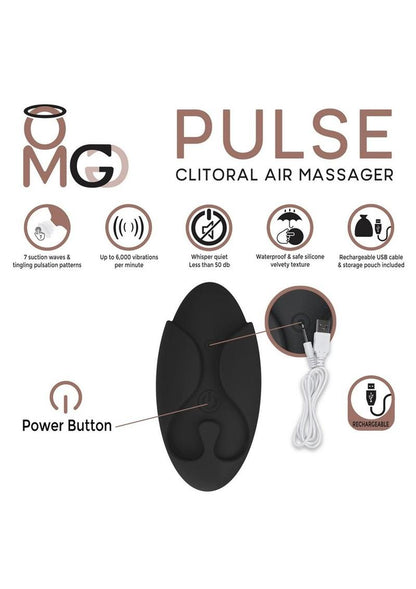 OMG Pulse Rechargeable Clitoral Air Massager