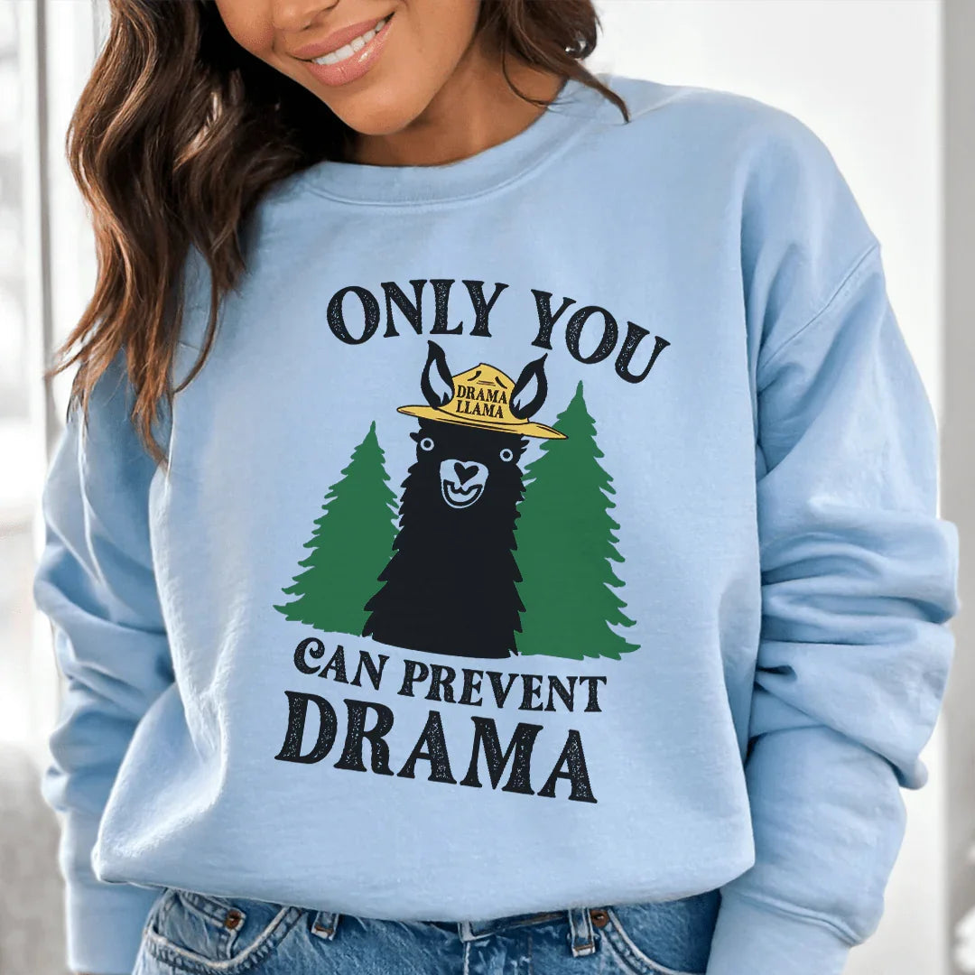 Only You Can Prevent Drama Sweatshirt