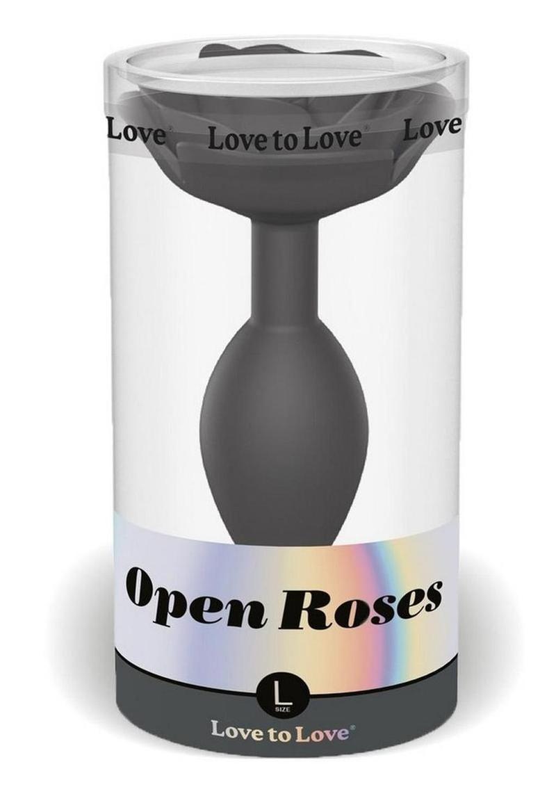 Love to Love Open Roses Silicone Anal Plug