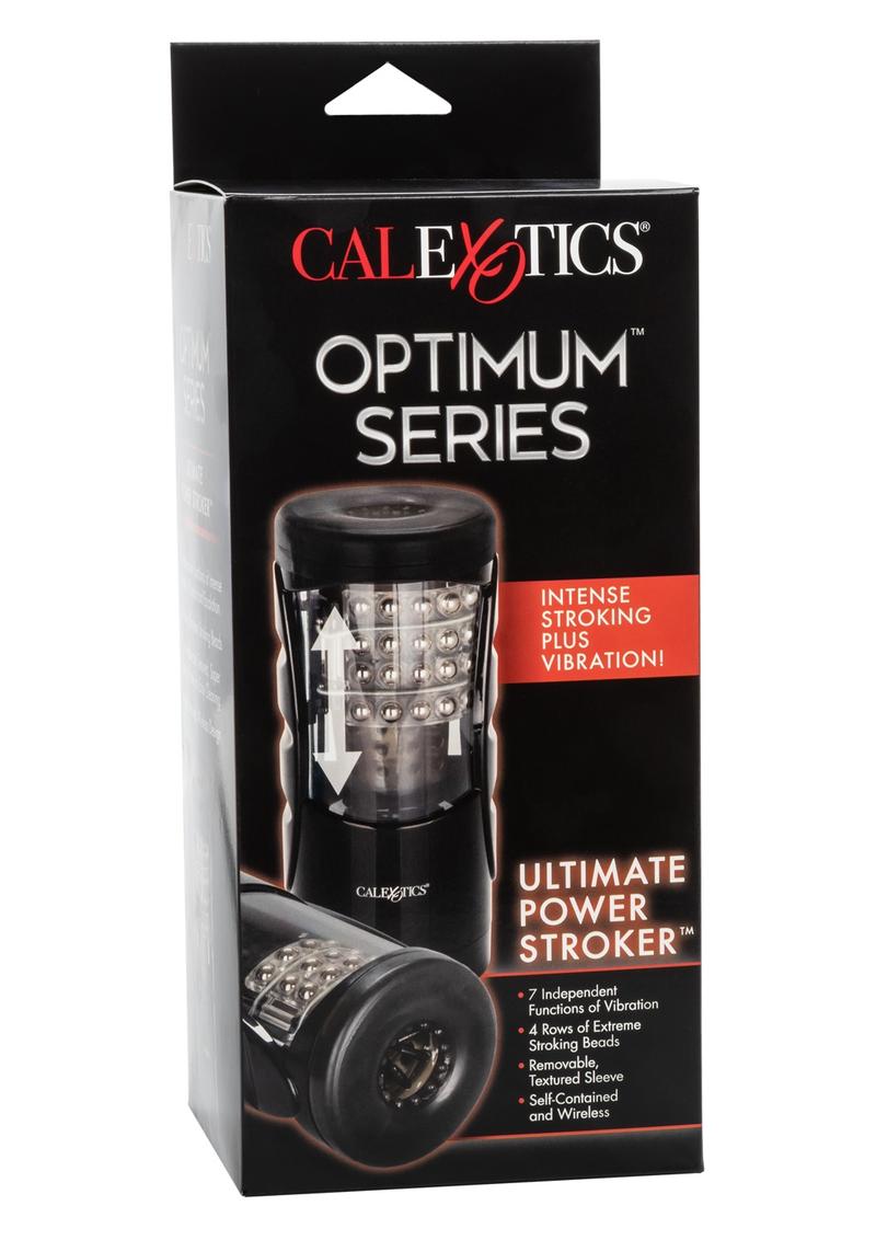 Optimum Series Ultimate Power Stroker Vibrating Masturbator