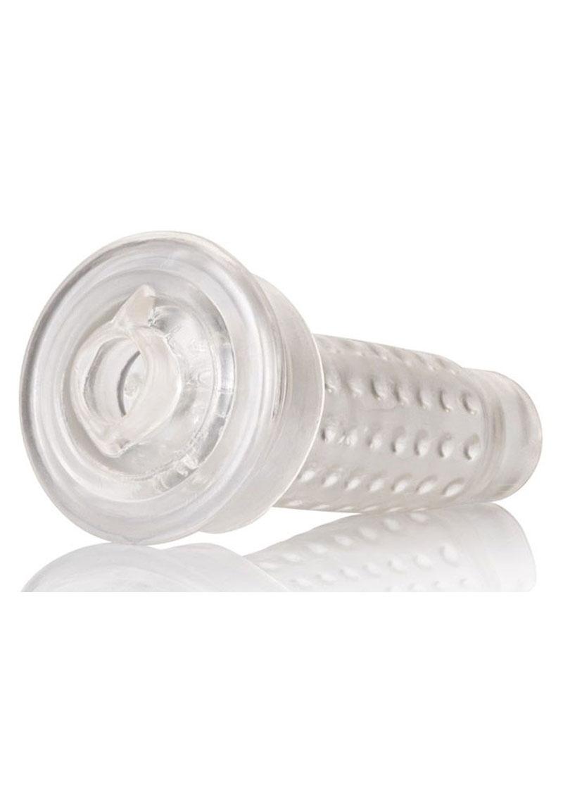 CalExotics Optimum Series Stroker Pump Sleeve Pussy Clear