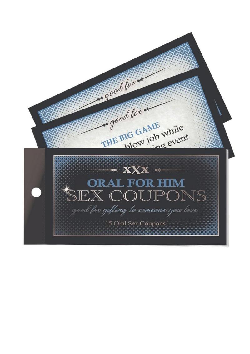 Oral For Him Sex Creative Fun Coupons for Intimate Surprises