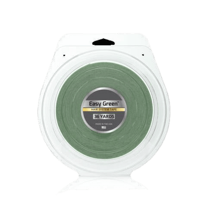 Walker Tape Easy Green Wig Tape Roll, 1 in x 3 yd