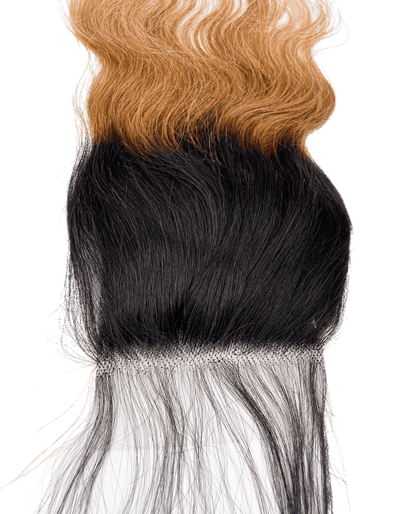 Rio Body Wave Human Hair Closure 4x4 Gold