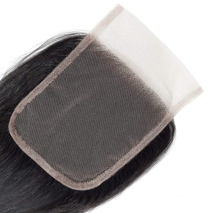 Rio Body Wavy Human Hair Closure 4x4 Natural Black, 20 in