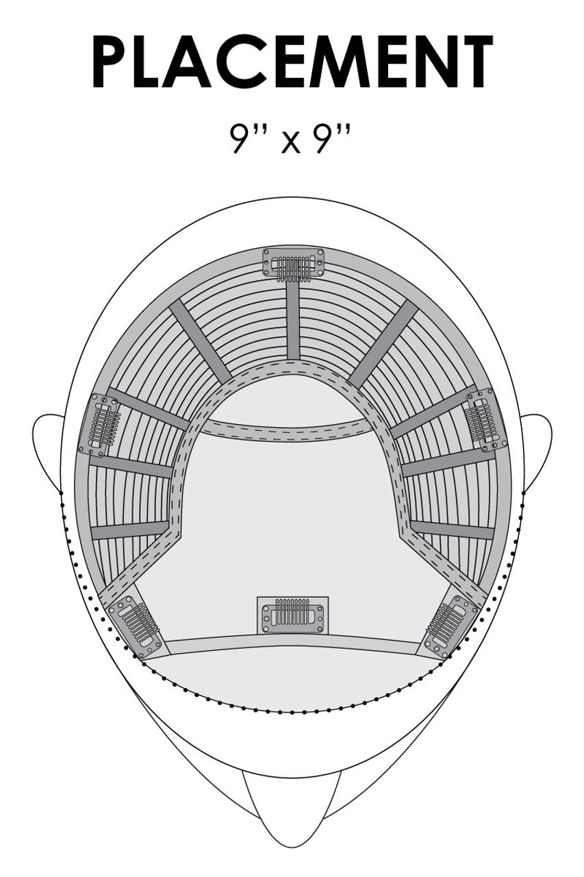 Jon Renau Top Smart 12" Hair Topper, FS2V/31V
