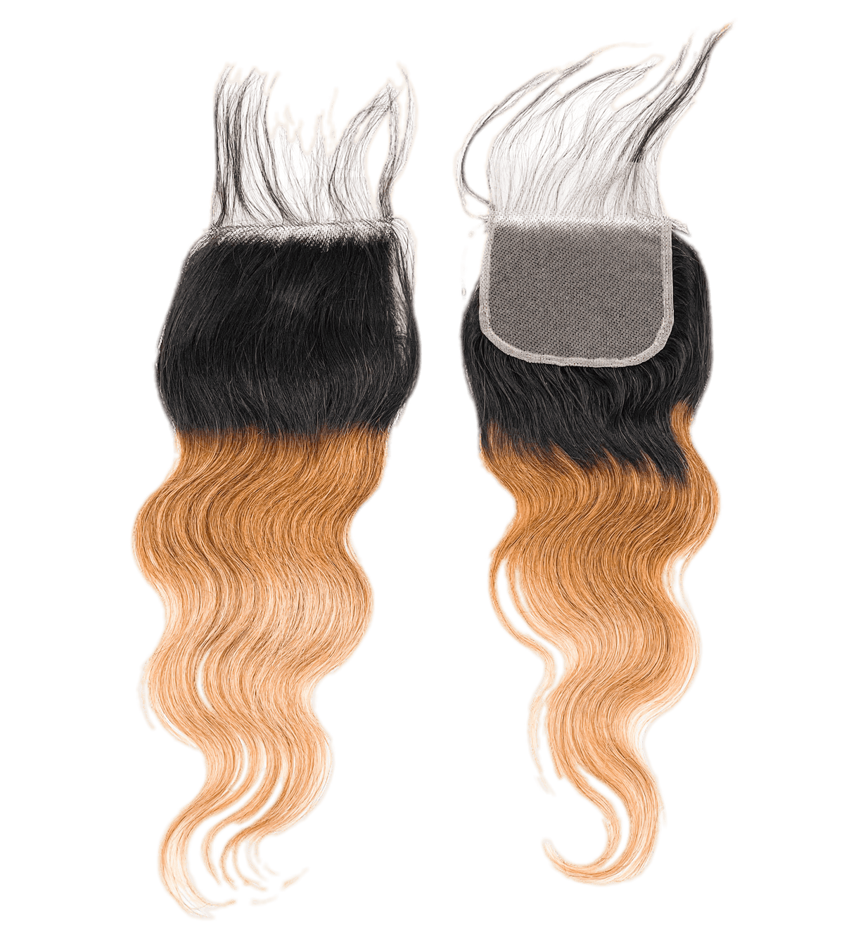 Rio Body Wave Human Hair Closure 4x4 Gold