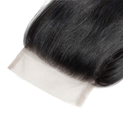 Rio Body Wavy Human Hair Closure 4x4 Natural Black, 20 in