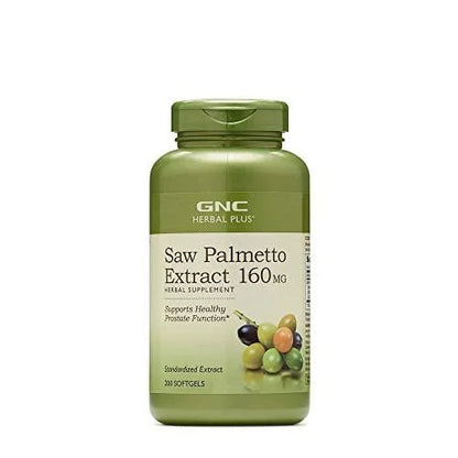 GNC Herbal Plus Saw Palmetto Extract 160 mg – 200 Softgels