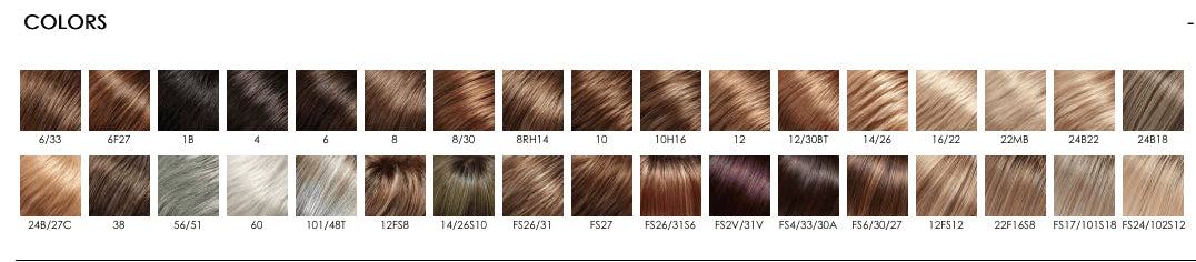 Jon Renau Top Smart 12" Hair Topper, 24B/27C