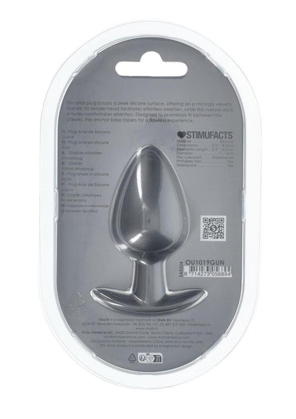 Ouch! Small Smooth Silicone Anal Plug