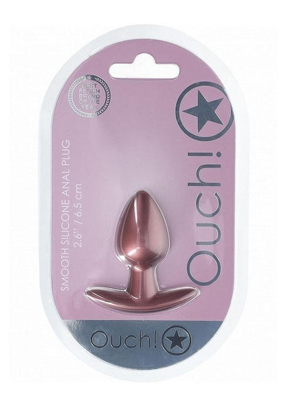 Ouch! Small Smooth Silicone Anal Plug