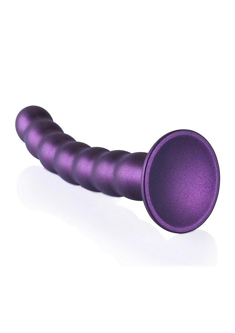 Ouch! Beaded G-Spot Dildo Metallic Rose Gold