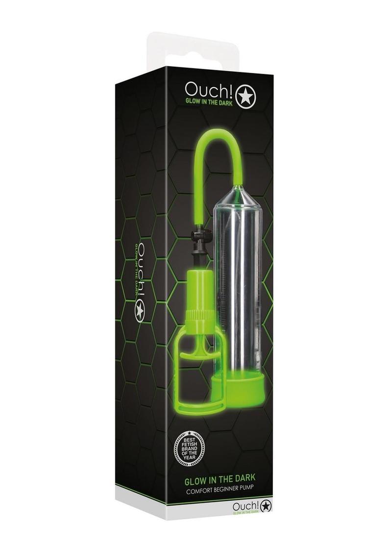 Ouch! Glow in the Dark Comfort Beginner Fun and Easy Suction Pump