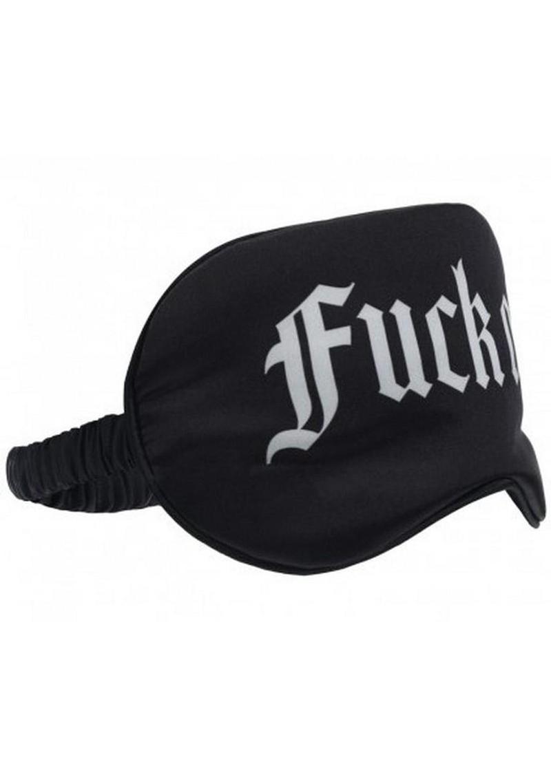 Ouch Satin Blindfold “Fuck Off”