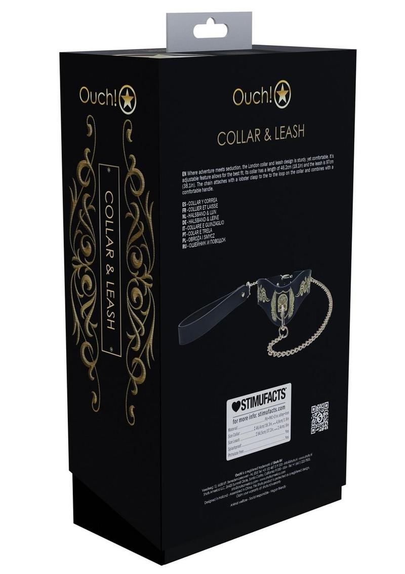 Ouch! London Collar And Leash