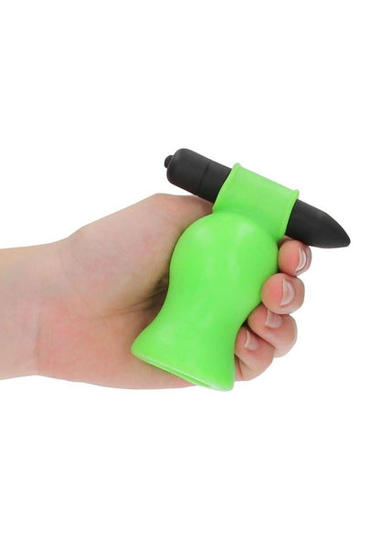 Ouch! Glow In The Dark Vibrating Head Masturbator