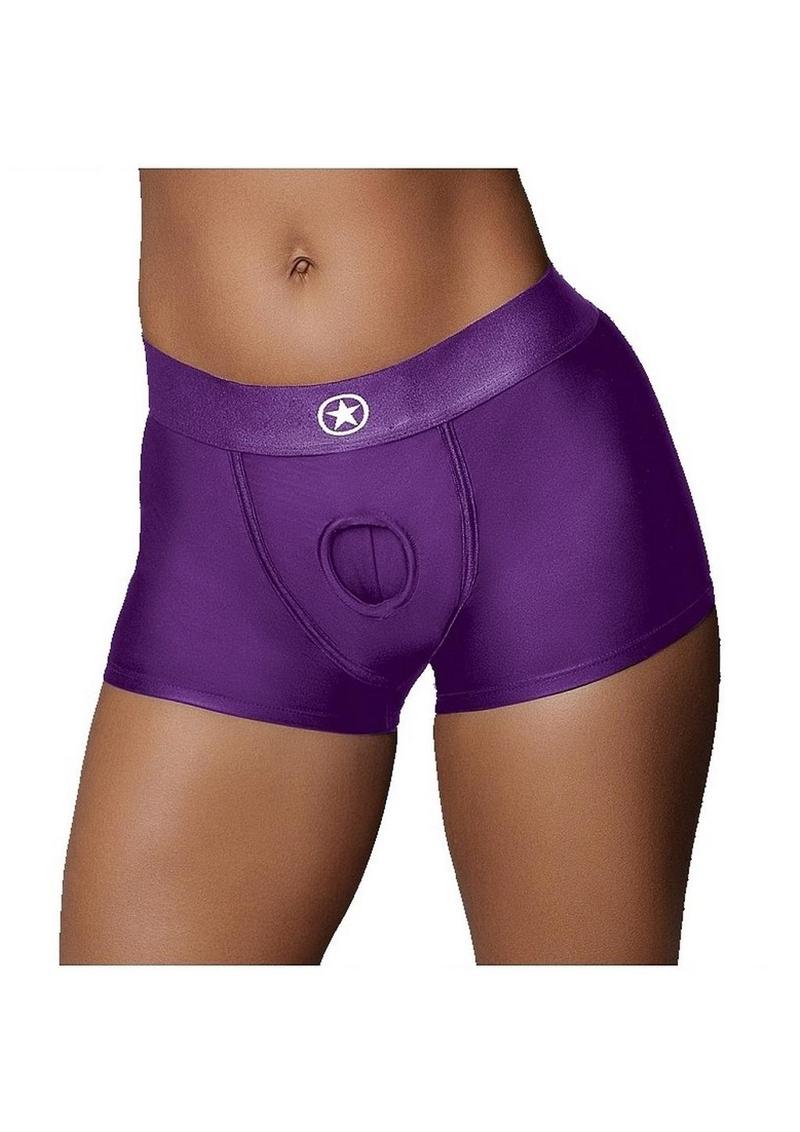 Ouch! Vibrating Strap-On Boxer With Bullet