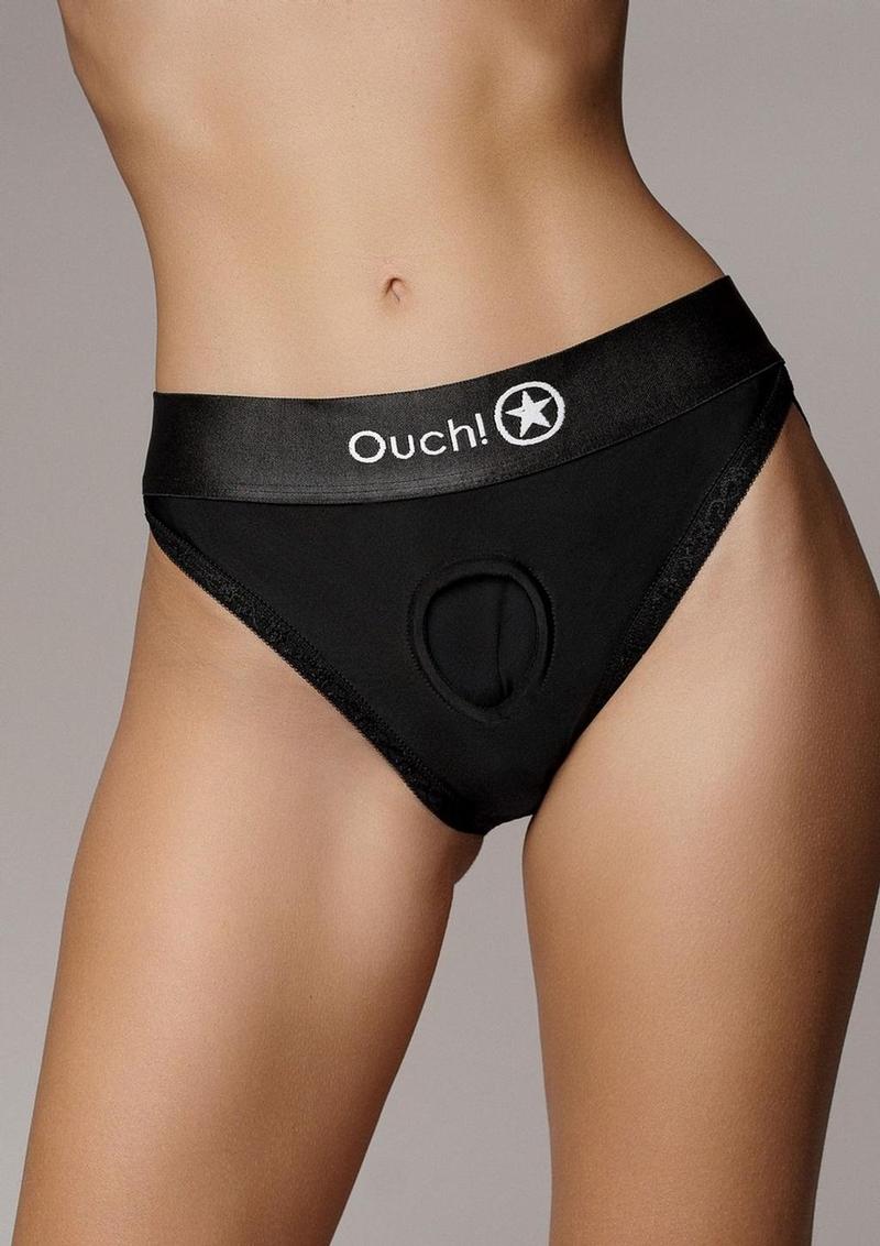 Ouch! Vibrating Rechargeable Strap-On Hipster