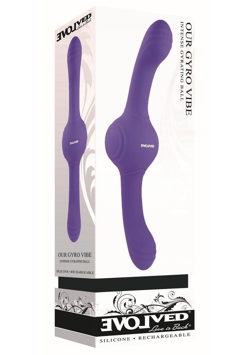 Evolved Our Gyro Vibe Gyrating Silicone Vibrator