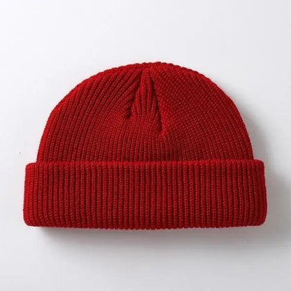 Outdoor Warm One Size Comfortable Short Style Cap Unisex Autumn Cap For Men And Women Soft Beanies
