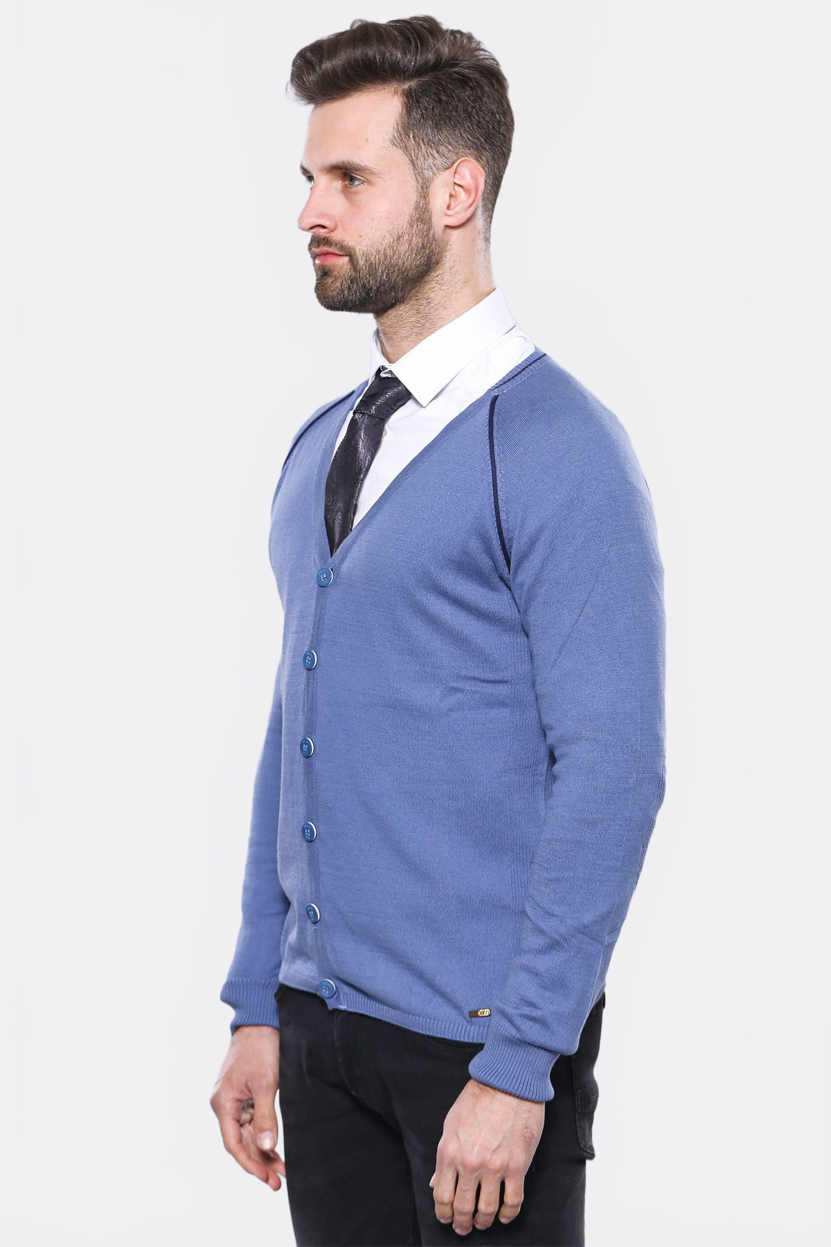 Blue Cotton Knitwear - Wessi