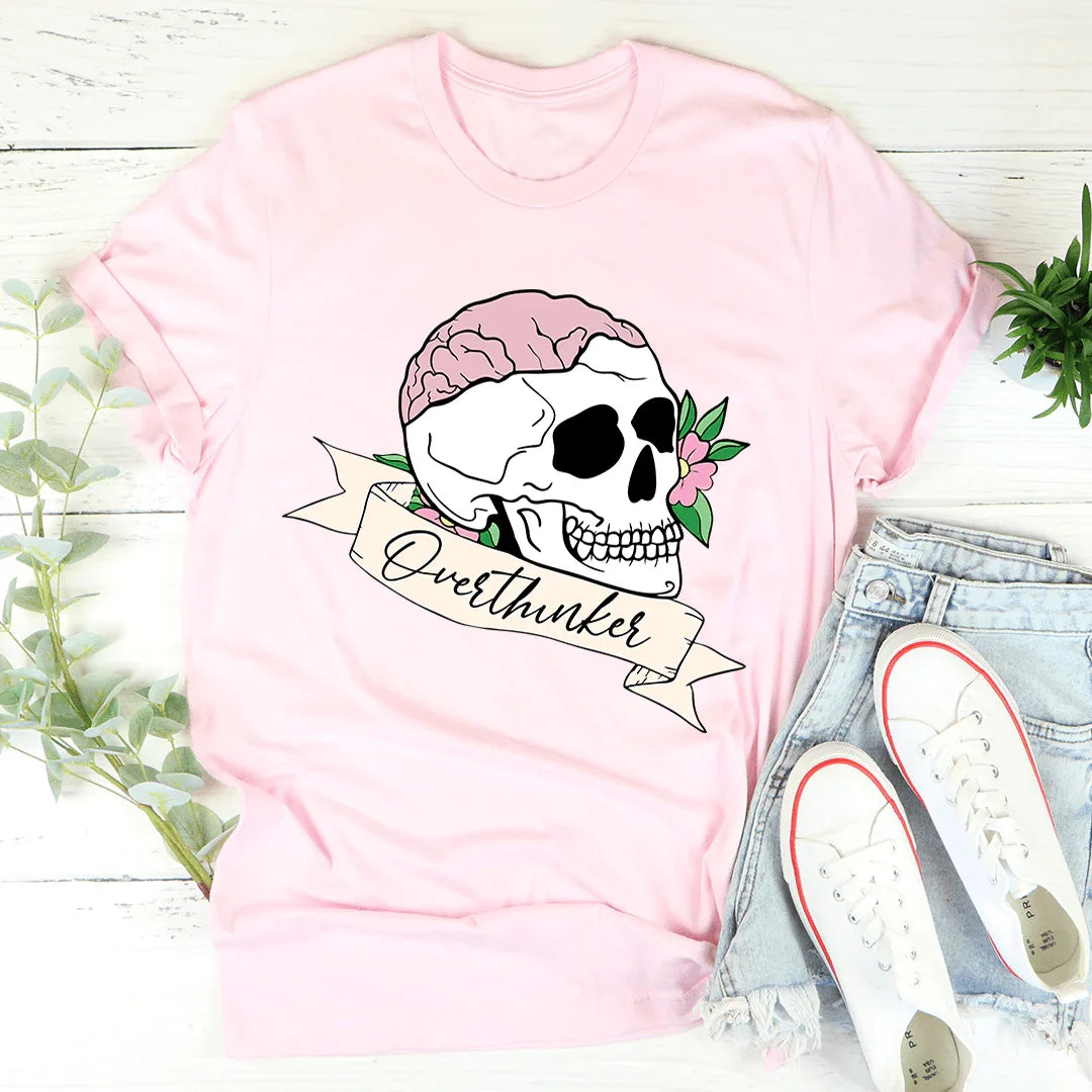 Overthinker Skull Tee