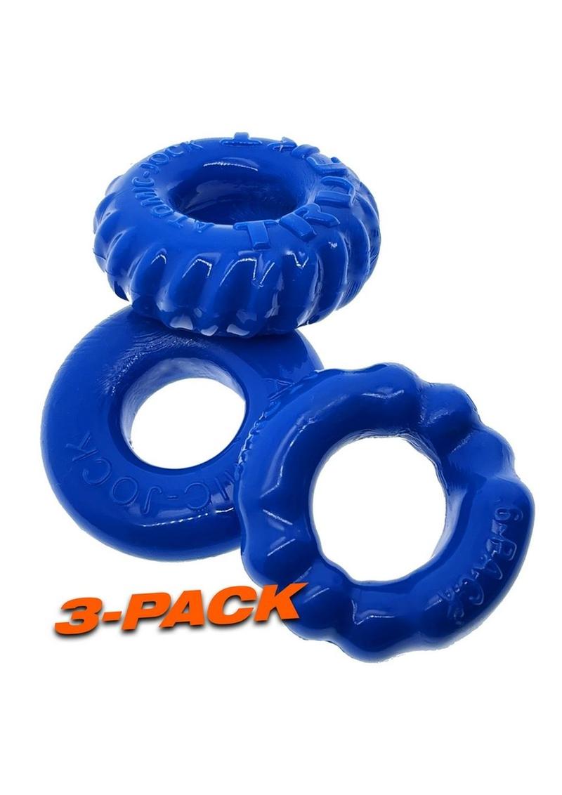 Oxballs BonerMaker 3-Pack Cock Ring Kit For Increased Stamina