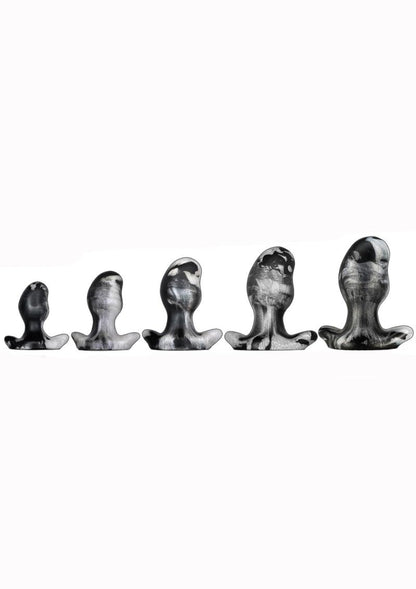 Oxballs Ergo Silicone Butt Plug Set Platinum Swirl
