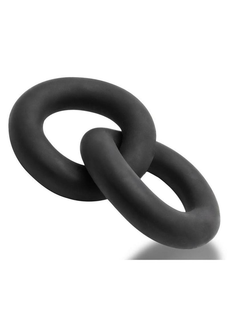 Oxballs Shackle Night Edition Silicone Cock And Ball Rings