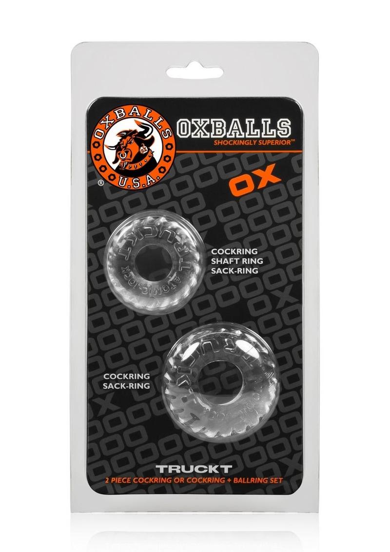 Oxballs Truckt 2-Pack Cock Ring For Enhanced Performance