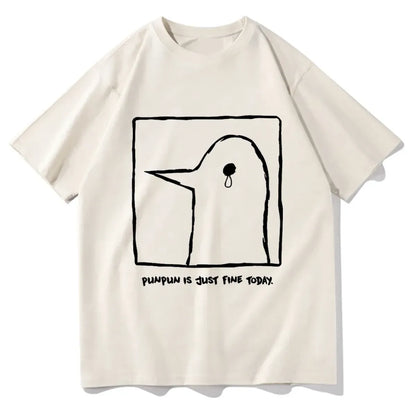 "Oyasumi Punpun" T-shirt - Punpun Is Just Fine Today