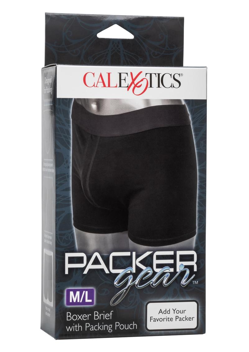 CalExotics Packer Gear Boxer Brief with Packing Pouch Underwear
