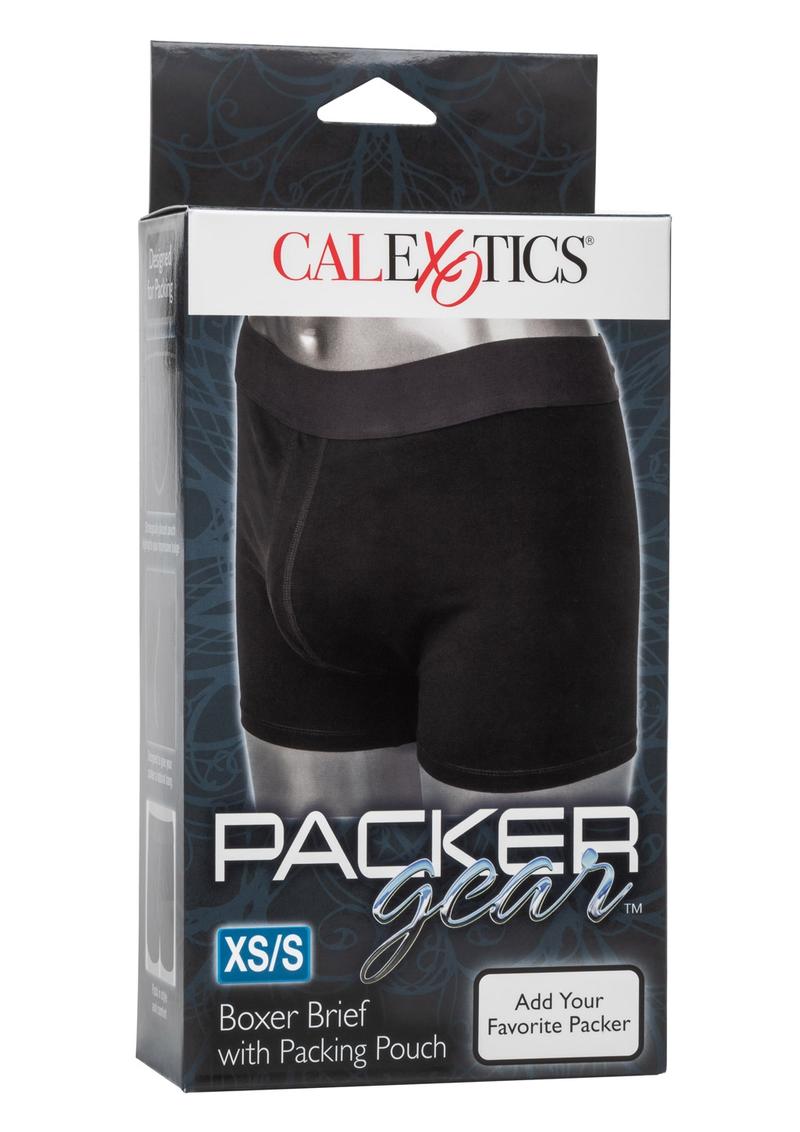CalExotics Packer Gear Boxer Brief with Packing Pouch Underwear