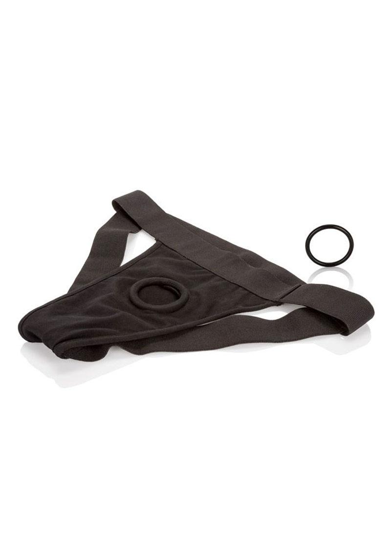 CalExotics Packer Gear Jock Strap M/L Black Strap-On Harness Wear