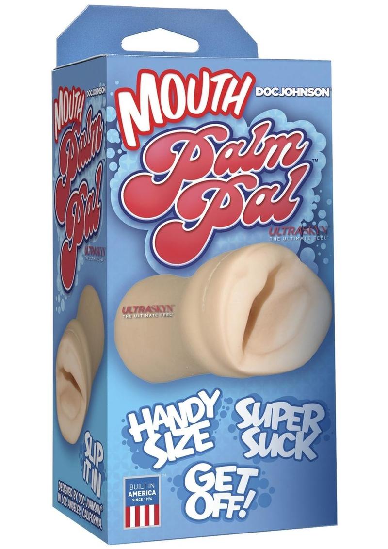 Mouth Palm Pal Utraskyn Oral Style Masturbator Pocket Suction Sensation