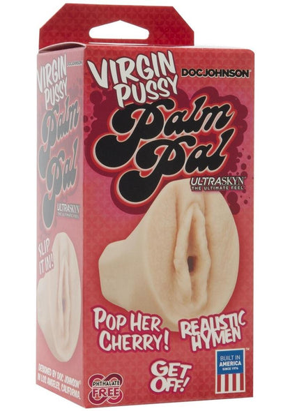 Virgin Pussy Palm Pal Ultraskyn Masturbator Pocket Sized Pleasure